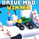 Play Drive Mad Winter