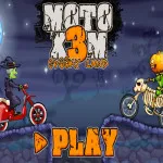 Moto X3M Spooky Land